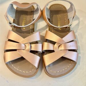 Kids Salt Water Sandals - Rose Gold